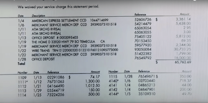 Joseph Checking account statement.png