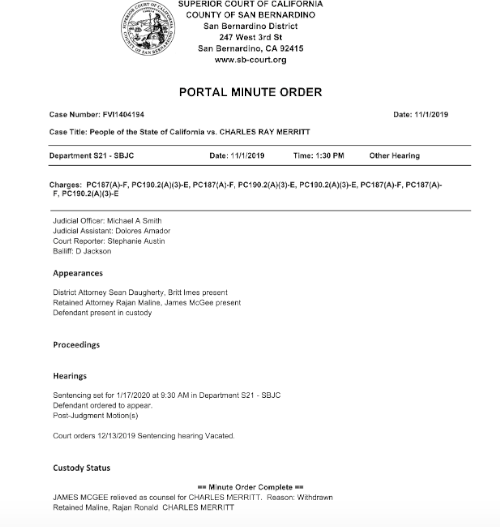 mcstay Sentencing Delayed 1 17 20